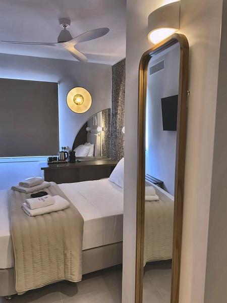 Economy Double Room with Garden View &ndash; No Balcony at Armia Experience Hotel, Vári, Sýros